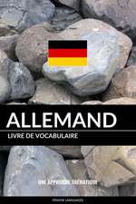 Livre de Vocabulaire Allemand