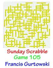 Sunday Scrabble Game 105