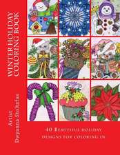 Winter Holiday Coloring Book