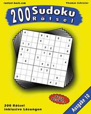 200 Sudoku Ratsel, Ausgabe 10