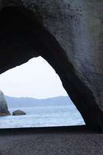 Cathedral Cove in New Zealand