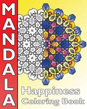 Happiness Mandala Coloring