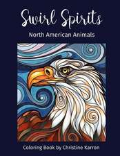 Swirl Spirits North American Animals Coloring Book