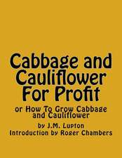 Cabbage and Cauliflower for Profit