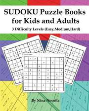 Sudoku Puzzle Books for Kids and Adults