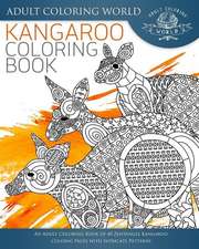 Kangaroo Coloring Book