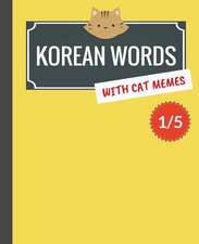 Korean Words with Cat Memes 1/5