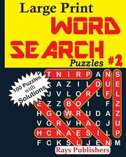 Large Print Word Search Puzzles 2