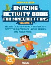 Amazing Activity Book for Minecraft Fans