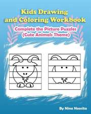 Kids Drawing and Coloring Workbook