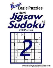 Brainy's Logic Puzzles Hard Jigsaw Sudoku #2