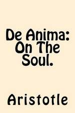 de Anima (on the Soul)