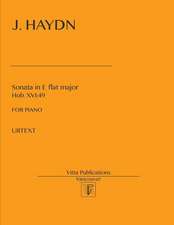 J. Haydn. Sonata in E Flat Major