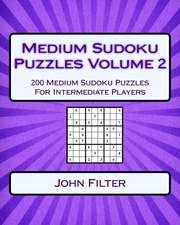 Medium Sudoku Puzzles Volume 2