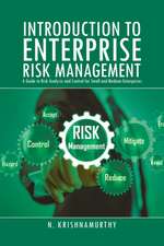 Introduction to Enterprise Risk Management