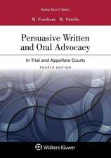 PERSUASIVE WRITTEN & ORAL ADVO