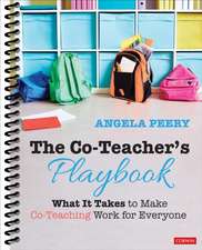 The Co-Teacher's Playbook