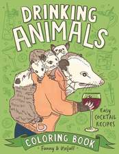 Drinking Animals Coloring Book