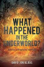 What Happened in the Underworld?