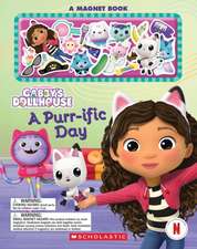 A Purr-Ific Day (Gabby's Dollhouse Magnet Book)