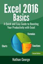 Excel 2016 Basics