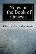 Notes on the Book of Genesis