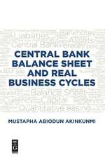 Central Bank Balance Sheet and Real Business Cycle