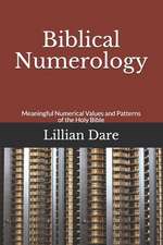 Biblical Numerology