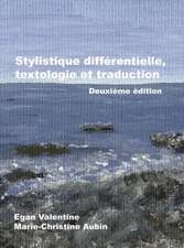 Stylistique différentielle, textologie et traduction