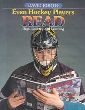 Even Hockey Players Read