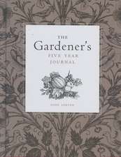 The Gardener's Five Year Journal