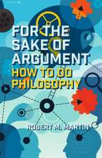 Martin, R: For the Sake of Argument