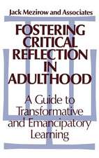 Fostering Critical Reflection