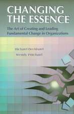 Changing the Essence