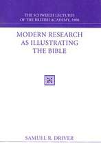 Modern Research as Illustrating the Bible