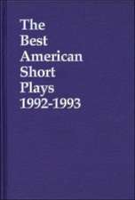 The Best American Short Plays 1992-1993