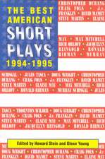 The Best American Short Plays 1994-1995