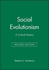 Social Evolutionism