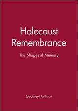 Holocaust Remembrance – the Shapes of Memory