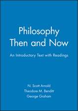 Philosophy Then and Now