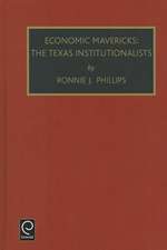 Political Economy and Public Policy – the Texas Institutionalists