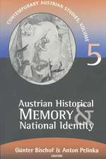 Austrian Historical Memory and National Identity