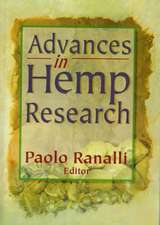 Advances in Hemp Research