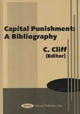 Capital Punishment: A Bibliography
