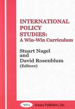 International Policy Studies: A Win-Win Curriculum