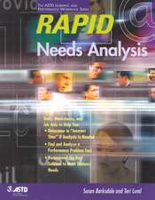 Rapid Needs Analysis