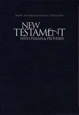 NIV, New Testament with Psalms and Proverbs, Pocket-Sized, Paperback, Blue