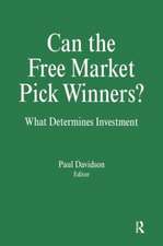 Can the Free Market Pick Winners?: What Determines Investment