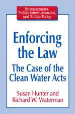 Enforcing the Law: Case of the Clean Water Acts