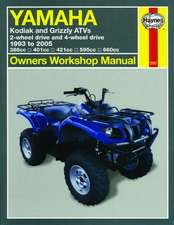 Yamaha Kodiak & Grizzly ATVs (93 – 05) Haynes Repair Manual